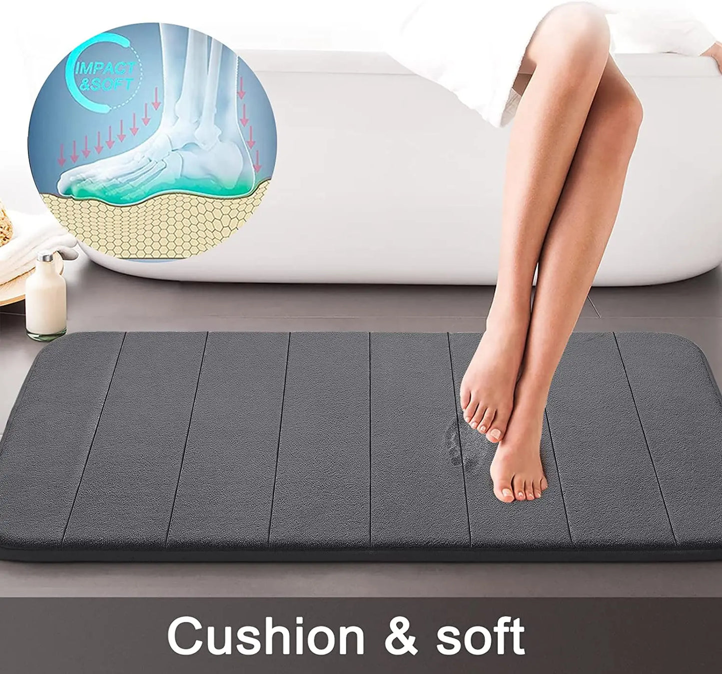 Home Bath Mat Super Absorbent