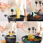 Wooden Handle Silicone Kitchen Utensils