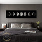 Wall Art Moon Phase Posters for Bedroom Decor