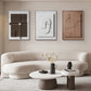 Wabi-sabi Abstract Decorative Living Room