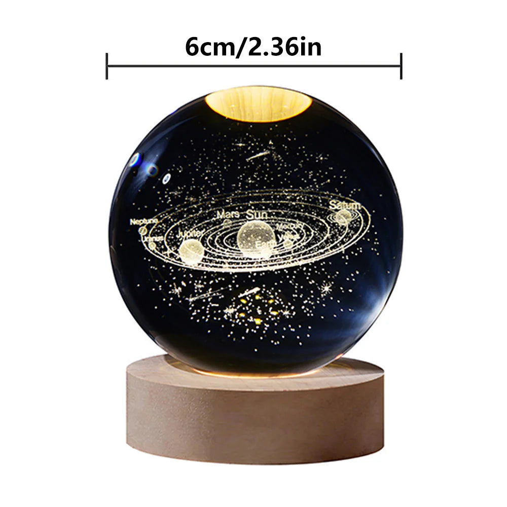 USB LED Night Light Galaxy