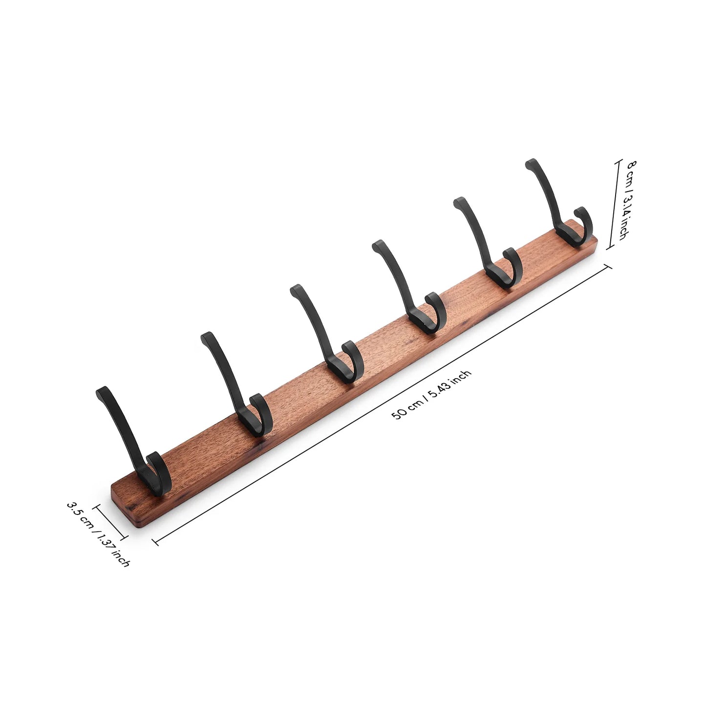 Wall Hanging Coat Rack for Bathroom