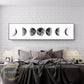 Wall Art Moon Phase Posters for Bedroom Decor