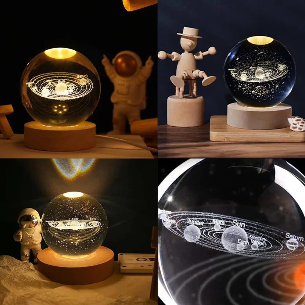 USB LED Night Light Galaxy